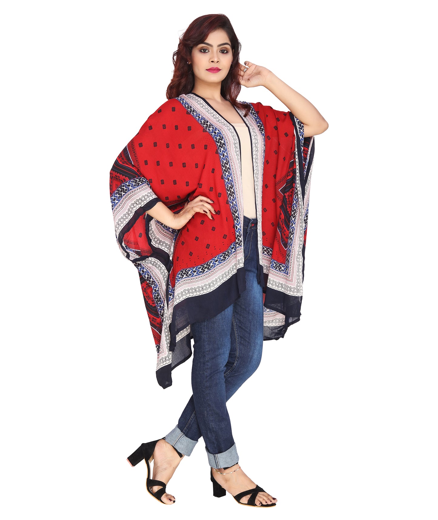 Women’s Lightweight Coverup with Asymmetrical Hem