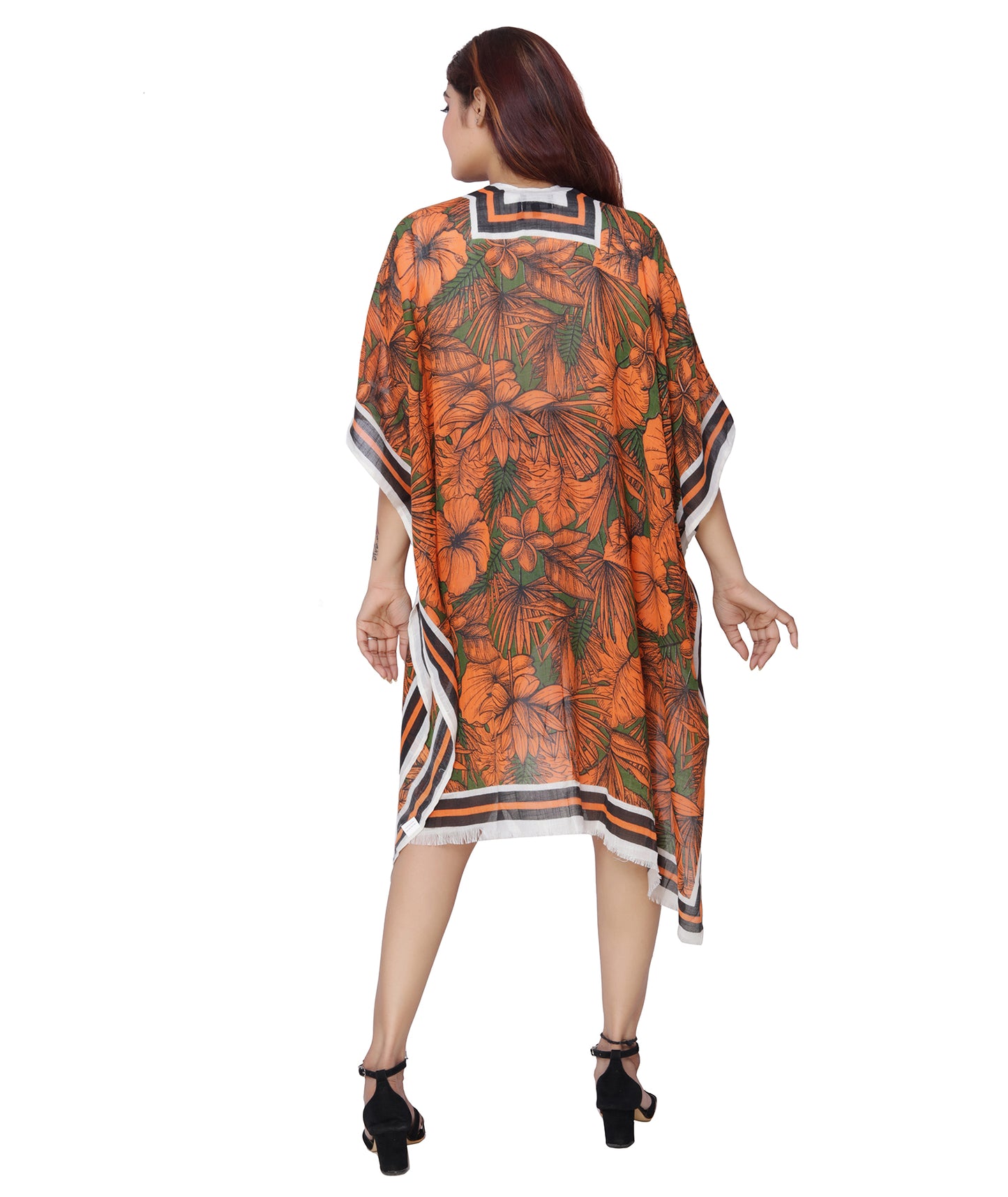 Lightweight Beach and Office Wear Floral Shrug