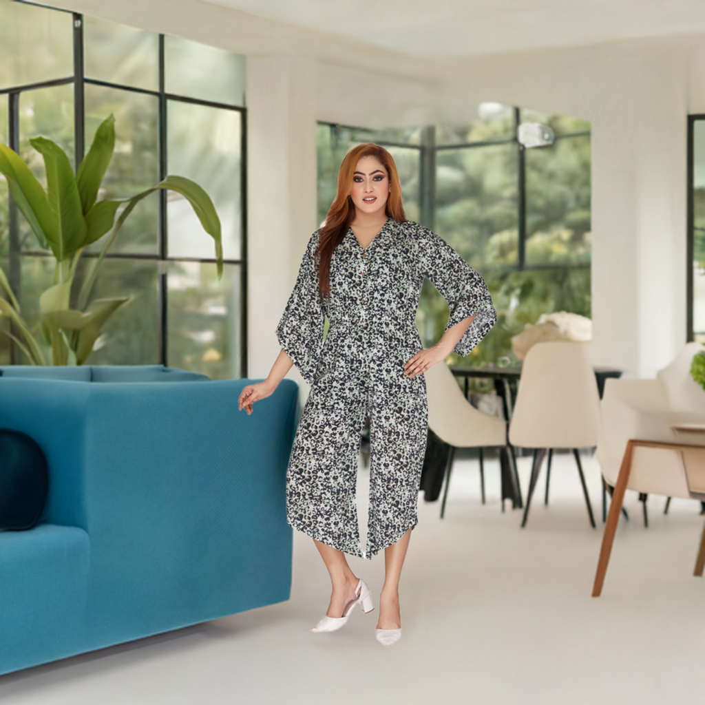 100% Viscose Modal Ladies Jumpsuit - Stylish & Comfortable
